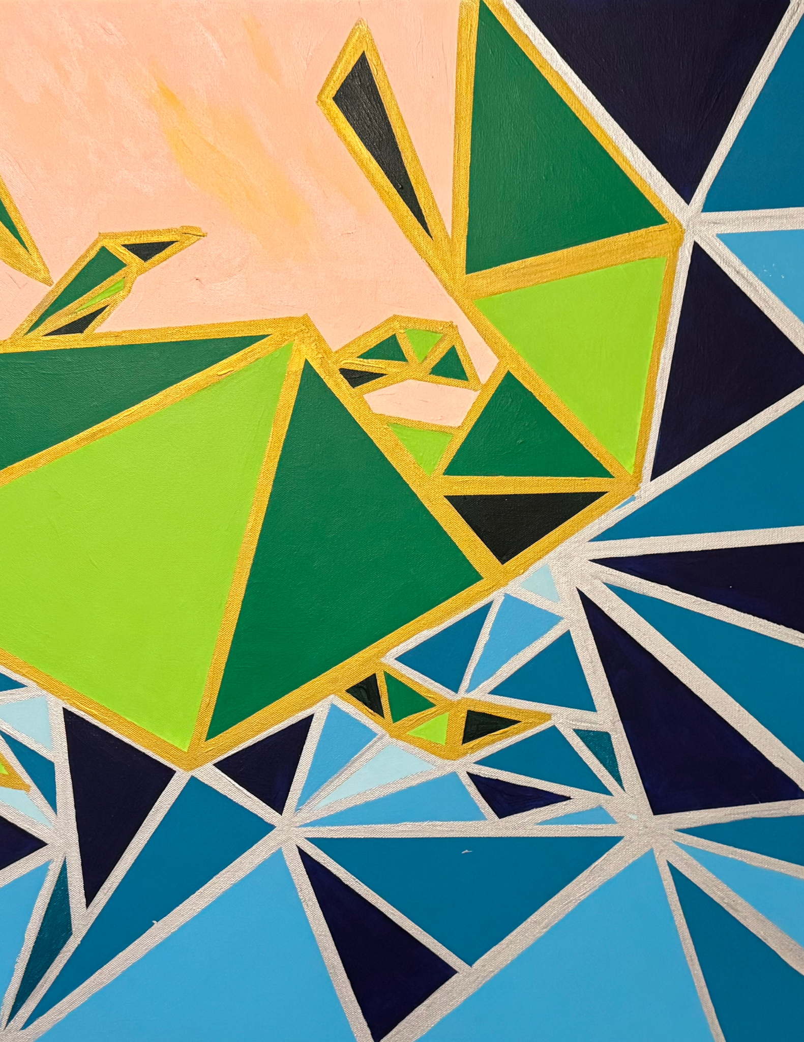 Kayiman — geometric abstract painting